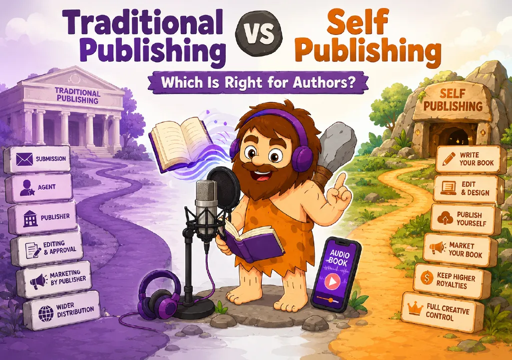 Traditional Publishing vs Self Publishing